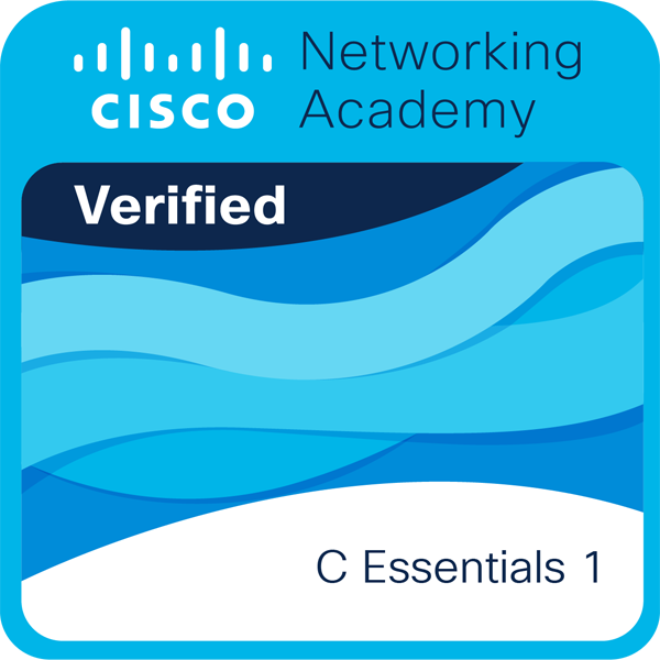 Cisco C Essentials badge