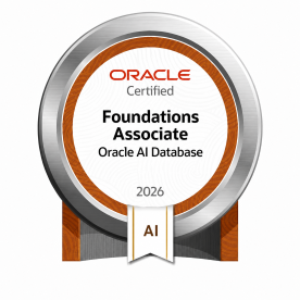 Oracle Java Foundations badge